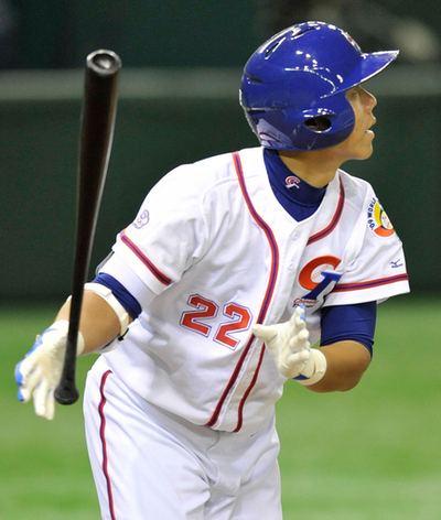 台湾 WBC強化試合で巨人に敗れる