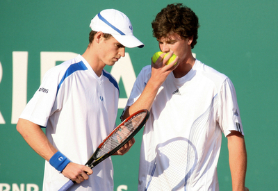 ＜男子テニス モンテカルロ・オープン2007＞マレー兄弟 途中棄権で初戦敗退 - モナコ