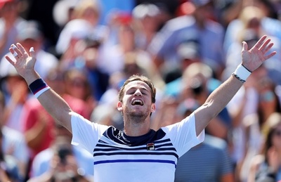 小柄なシュワルツマン、元王者の長身チリッチを撃破 全米オープン