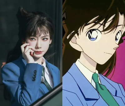 アラフォーの中国人俳優、名探偵コナンの毛利蘭のコスプレ写真で注目