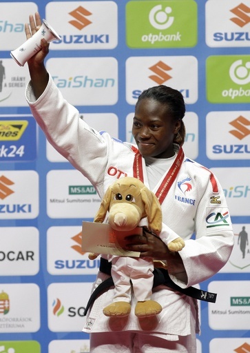 アグベニューがリオの借り返し女子63キロ級制覇、世界柔道