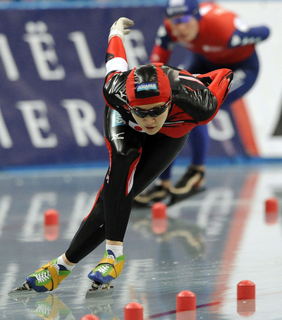 穂積 女子3000メートルで9位に