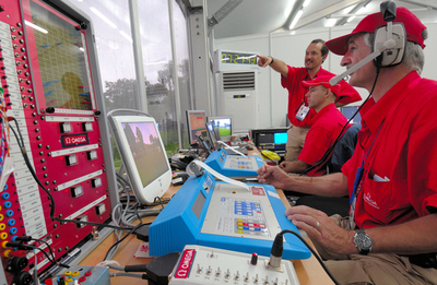 ＜北京五輪＞ 3000分の1秒でゴールの瞬間をとらえる、オメガ