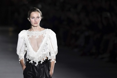 「サンローラン」18年春夏