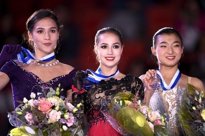 ザギトワがフィギュア・フィンランド大会制覇、坂本追い上げ3位
