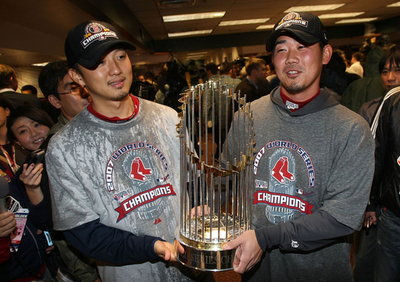 レッドソックス 3年ぶり7度目のワールドシリーズ制覇