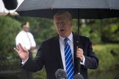 トランプ氏、北朝鮮への軍事行動「第1の選択肢でない」