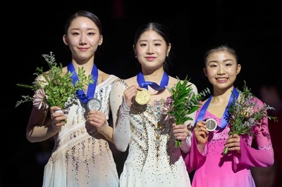 千葉百音が銅メダル、韓国勢ワンツー 四大陸フィギュア