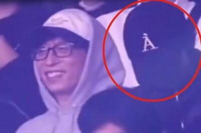 韓国・人気タレントの隣で顔を隠した女性の正体