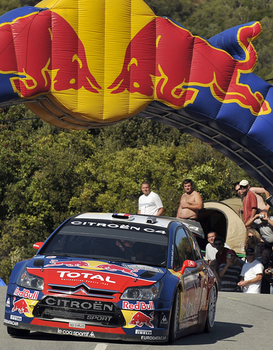 ローブ ラリー・フランス第1レグを終え首位に立つ