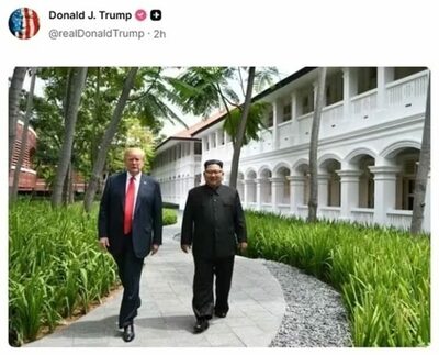 トランプ米大統領、北朝鮮対話に再び関心…実現には高い壁