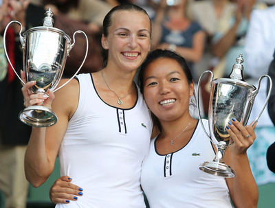 ズボナレワ 女子複も準優勝、ウィンブルドン選手権