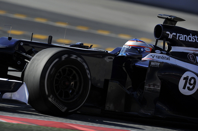 ヒュルケンベルグが2日目トップ、ベッテルは3番手 バルセロナテスト