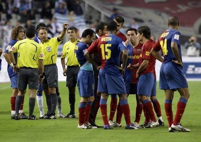 エスパニョール 一部バルセロナ選手の「反スポーツ的」な行動に抗議