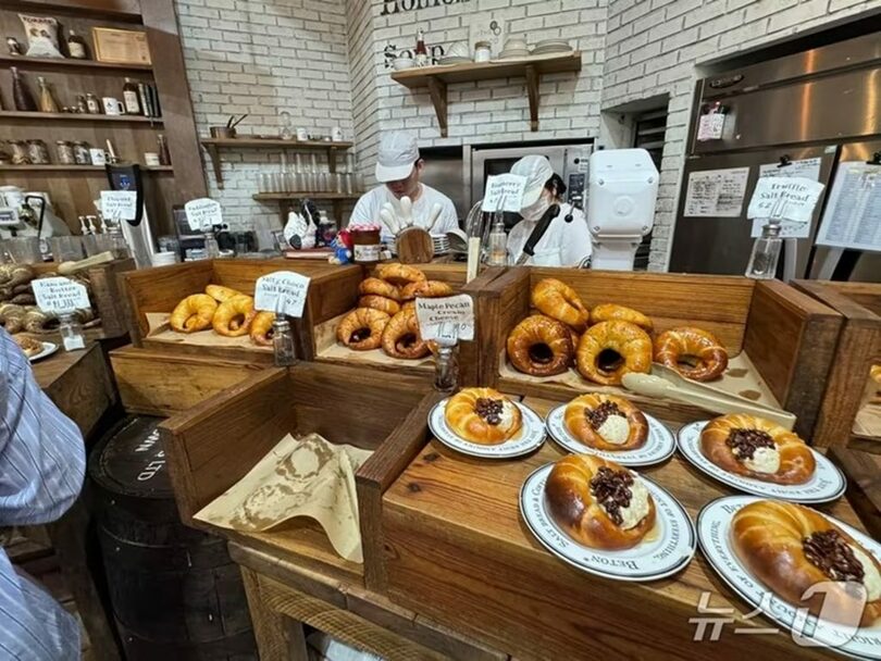 ソウル市城東区の塩パン専門店(c)news1