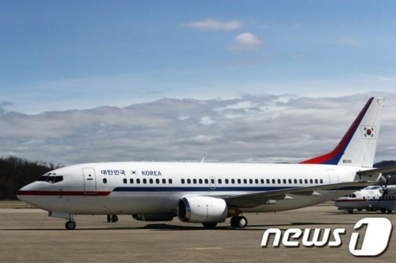 空軍2号機(c)news1