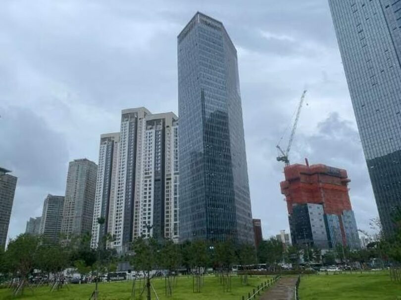 龍山セントラルパークタワー外観＝オンビッド提供(c)news1