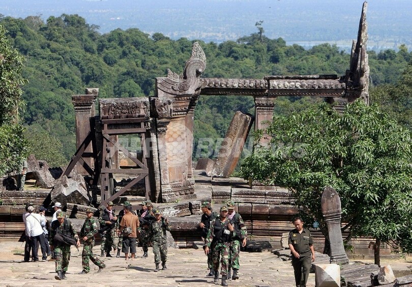 タイとカンボジアが国境係争地域で銃撃戦 2人死亡 写真1枚 国際ニュース Afpbb News