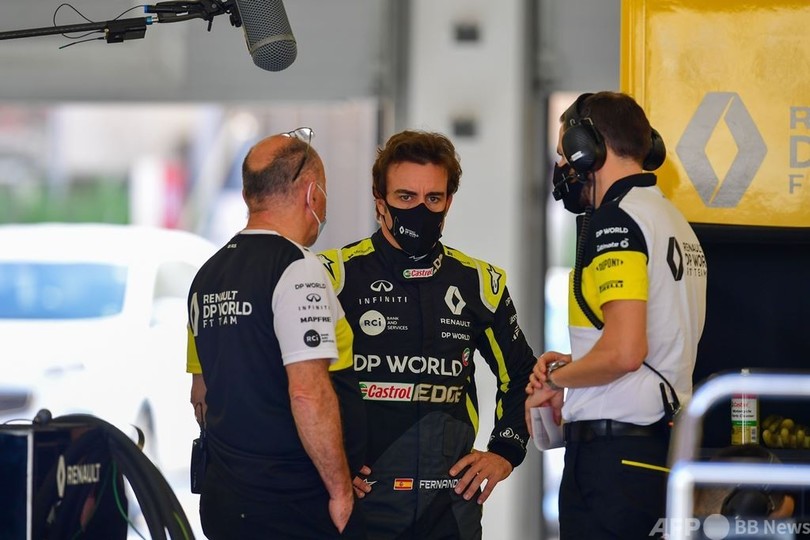 アロンソが交通事故 意識あり状態良好とチーム発表
