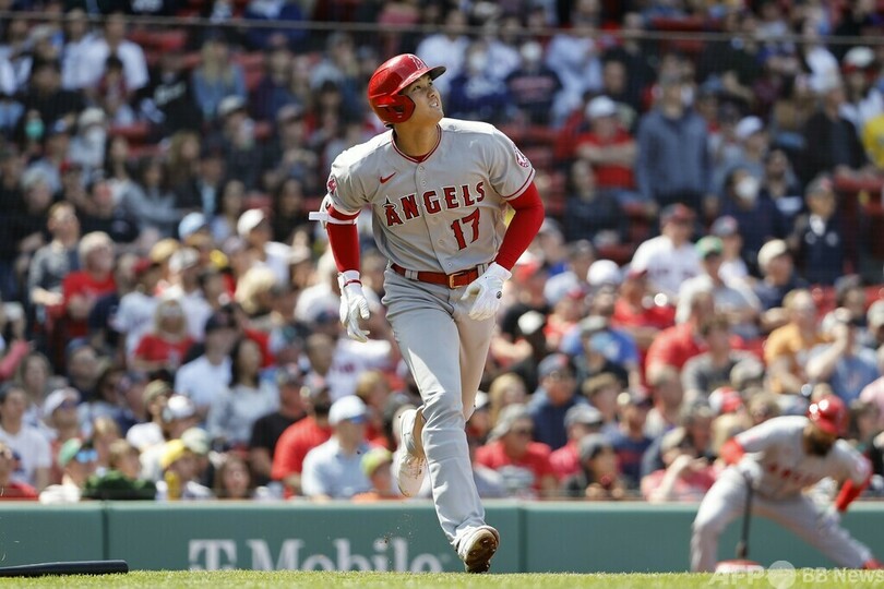 大谷翔平、フェンウェイ初登板で圧巻投球 打っても2安打1打点