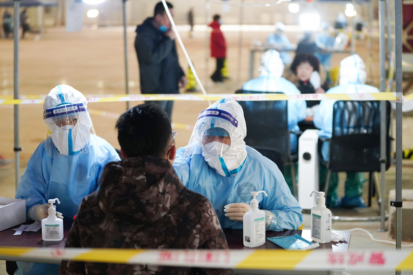 英国の新型コロナ変異種、北京で感染者2人確認