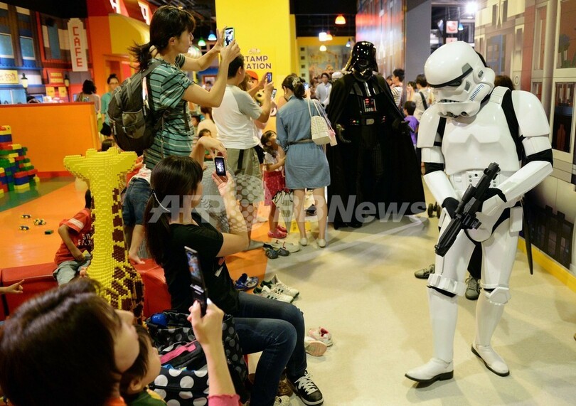 レゴランド東京にダース・ベイダー登場