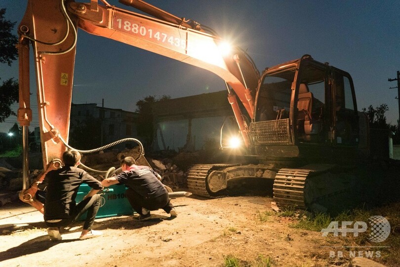 中国政府批判で知られる艾未未氏のスタジオ、取り壊し始まる