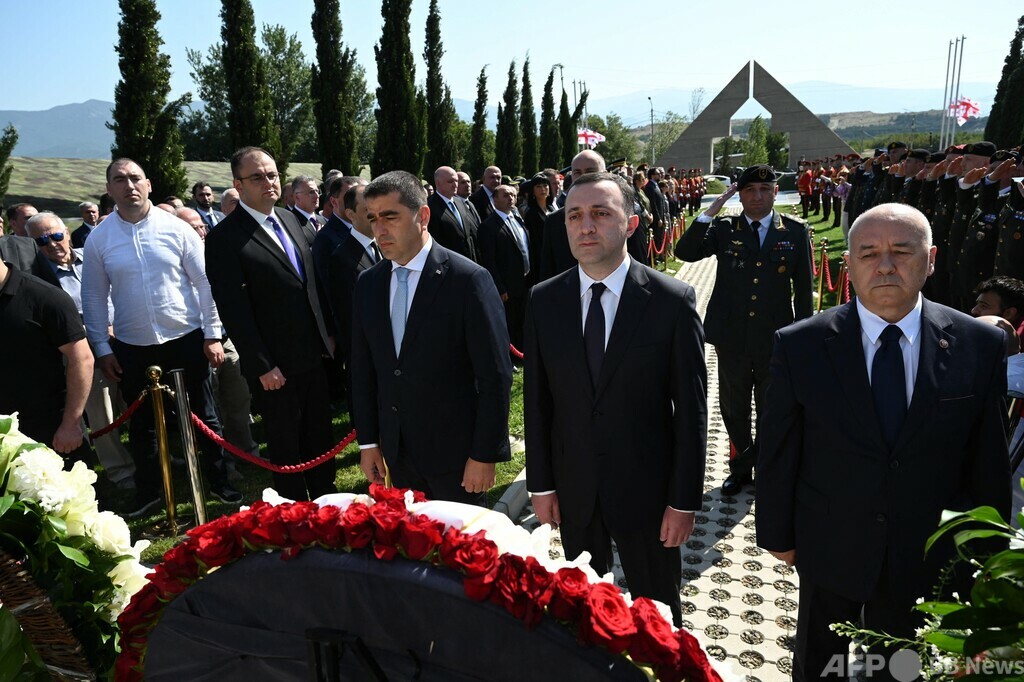 南オセチア紛争から15年 ジョージア首相「ロシアは以前から侵略者」 写真9枚 国際ニュース：AFPBB News