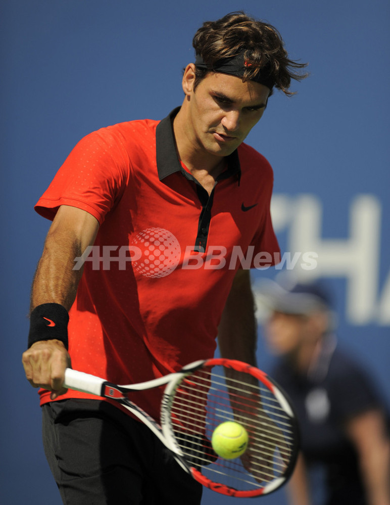 フェデラー ヒューイットを下し16強入り、全米オープンテニス 写真18枚