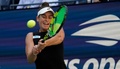 全米オープンテニス、女子シングルス3回戦。リターンを打つジェニファー・ブレイディー（2023年9月1日撮影）。(c)TIMOTHY A. CLARY / AFP