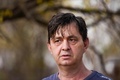 プリシュティナ・ドッグシェルターを設立したアルバニア人のメントル・ホッジャさん。コソボ首都プリシュティナ近郊のグラチャニツァで（2021年11月12日撮影）。(c)Armend NIMANI / AFP