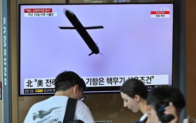 北朝鮮、黄海に「巡航ミサイル数発」発射