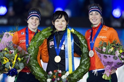 高木美帆がスピードスケート世界選手権を制覇