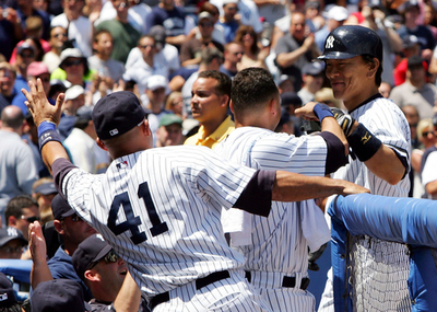 松井秀喜 3試合連続弾を含む5安打を記録