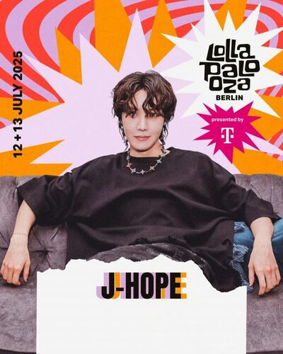 BTSのJ-HOPE、3年ぶりに「ロラパルーザ」出演