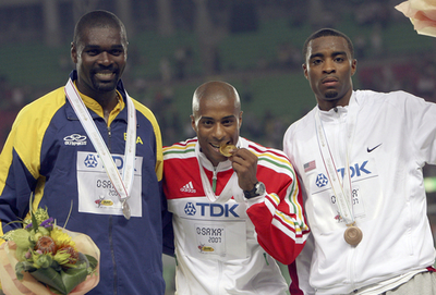 ネルソン・エボラ 男子三段跳びで金メダル