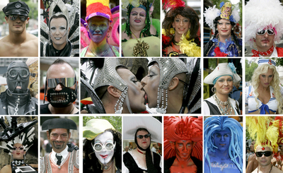 ベルリンのゲイパレードに40万人