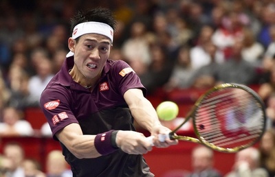 錦織がエルステ・バンクOP決勝へ、最終戦出場に望みつなぐ