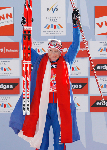 ＜FISノルディックスキー世界選手権2007＞サビアロワ クロスカントリー・女子7.5キロメートルC＋7.5キロメートルF・パシュートで優勝飾る - 札幌