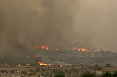 山火事、エルサレムに達する恐れ イスラエルのネタニヤフ首相警告