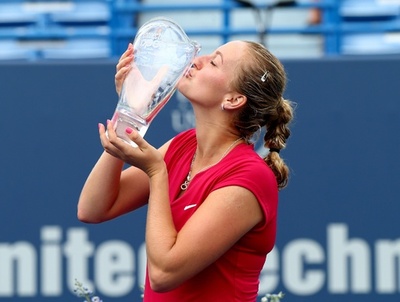 クビトバ、全英制覇の実力見せ優勝 コネティカット・オープン