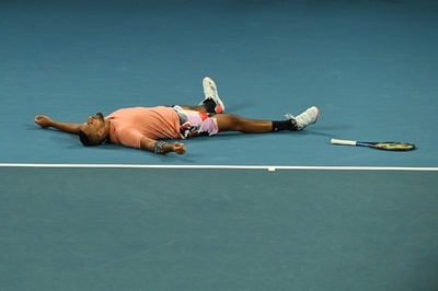 キリオスが4時間半の激闘制し16強、ナダルとの因縁対決へ 全豪OP