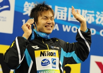 堀畑 男子400メートル個人メドレーで銅メダルを獲得、世界水泳