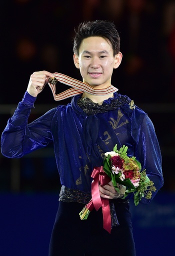 デニス・テンが優勝、日本勢は表彰台逃す フィギュア四大陸選手権
