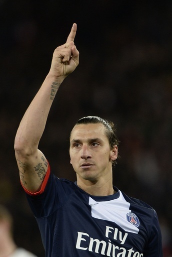 イブラヒモビッチがハットトリック、PSGが快勝