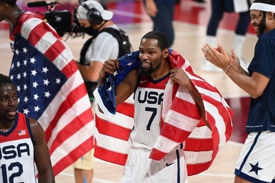 3個目金のデュラント「仲間と生涯の絆できた」 東京五輪