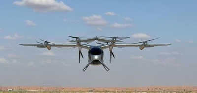 中国の2トン空飛ぶタクシー、海外での初飛行を完了