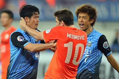 フロンターレが9人の貴州人和を下す、アジア・チャンピオンズリーグ 