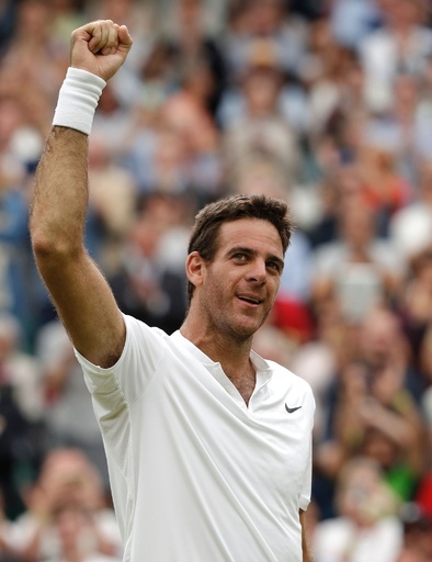 元全米王者デルポトロ、ワウリンカ撃破で「手の震えが止まらない」