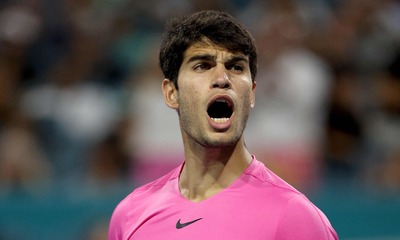 アルカラス、メドベがマイアミOP4強入り ともに米国勢下す